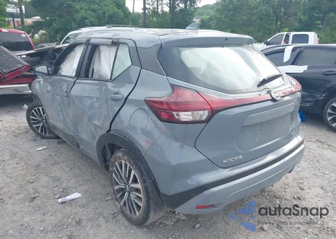 2021 Nissan Kicks Sv Xtronic Cvt from USA, damaged, VIN 3N1CP5CV6ML547055